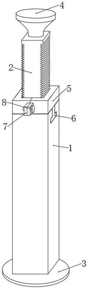 一种建筑施工用支撑架的制作方法