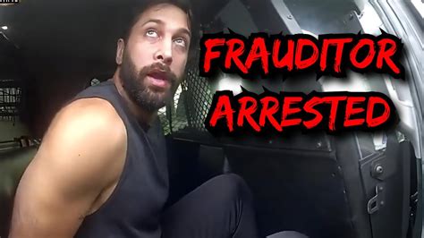 Frauditor Gets Arrested On Bodycam Epic Youtube