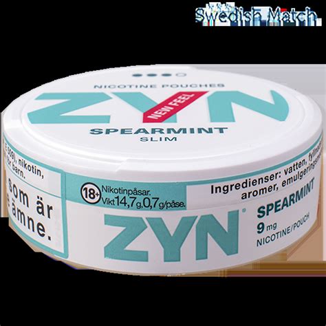 Zyn Slim Spearmint Strong Portion ⭐