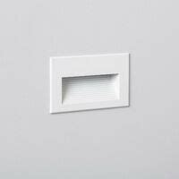 Balise LED Extérieure 5W Encastrable au Mur Goethe Horizon Blanche