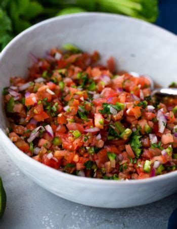 Pico De Gallo Fresh Tomato Salsa Gimme Delicious