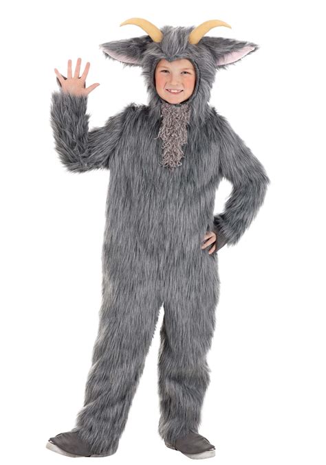 Child Deluxe Goat Costume | Kid's Animal Halloween Costumes