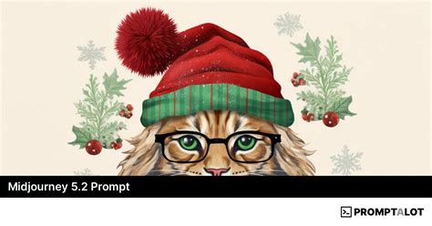 Festive Feline Elegance Midjourney 5 2 Image FULL PROMPT Promptalot