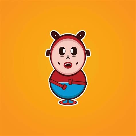 vector cartoon characters head illustration  vector art  vecteezy