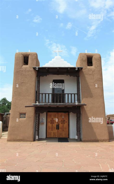 San Geronimo Chapel Church Taos Pueblo Unesco World Heritage Site