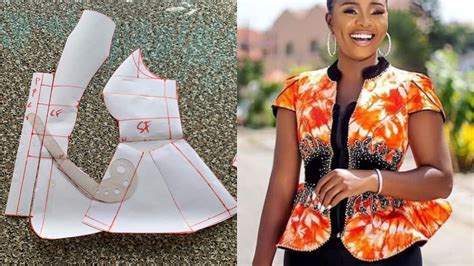 How To Draft A Six Pieces Bustier Blouse With Princess Dart Pattern