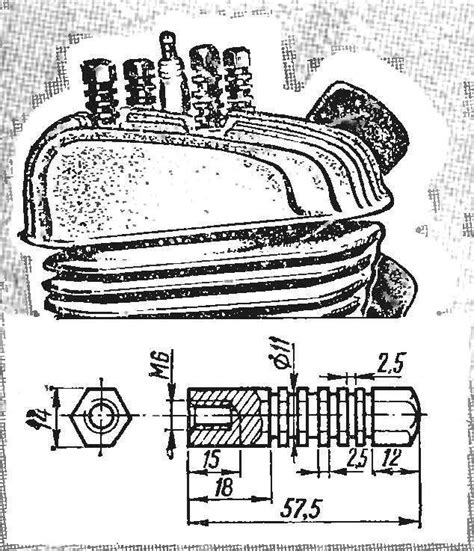 nut radiator model construction