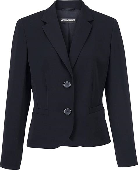 Gerry Weber Damen Nos Blazer Blau Marine