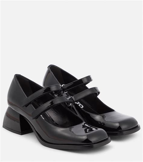 Nodaleto Bulla Bacara Patent Leather Mary Jane Pumps In Black Lyst