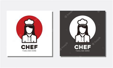 Premium Vector Chef Woman Logo Icon Vector For Pastry Restaurant Cafe