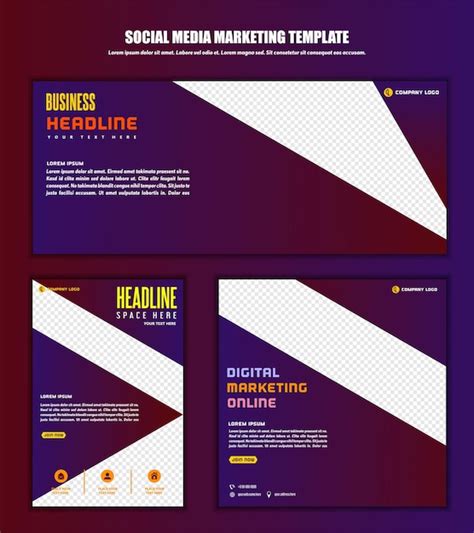 Premium Vector Abstract Background Social Media Post Modern Design