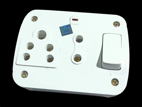 6a Pc Modular Switch Socket Combination Polycarbonate At Rs 45 In New Delhi