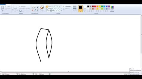 Como Dibujar En Paint Con Las Formas De Paint Youtube