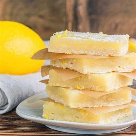 Creamy Lemon Bars The Kitchen Magpie