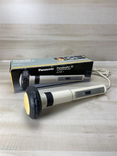 Panasonic Panabrator Ev235 2 Speed Handheld Vibrator Body Massager For Sale Online Ebay