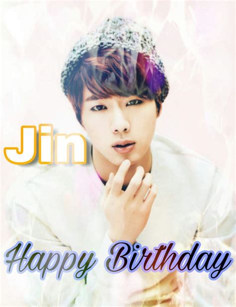 Feliz Cumpleaños Jin 😍🎂🎤🎈 Jungkook Amino Jka Amino