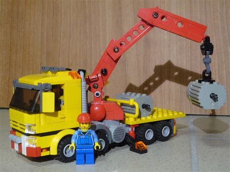 Le Porteur Grue Lego Waly7721 Flickr