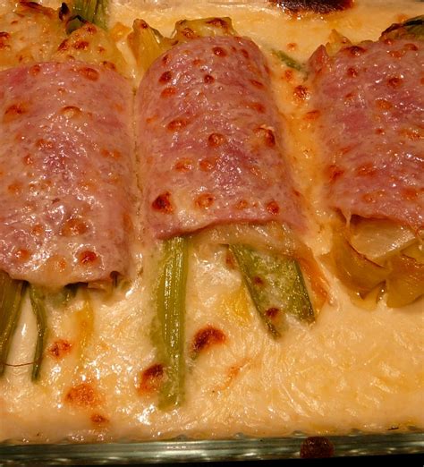 Poireaux au jambon La cuisine de Stéphanie