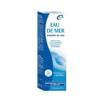 Spray Nasal Isotonique Eau De Mer Pour Nettoyage Nasal En Profondeur