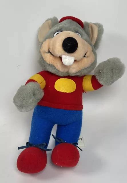 CHUCK E CHEESE Plush 1996 SHOWBIZ Figure 9 Stuffed Toy Pizza 47 20