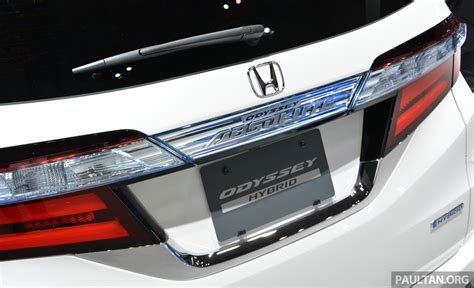 Tokyo Honda Odyssey Hybrid Makes Its Debut Honda Odyssey Hybrid