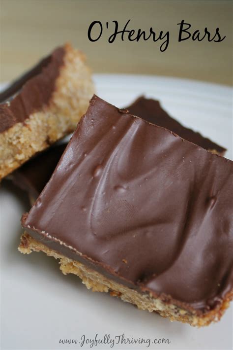 The Most Delicious O Henry Bars Recipe Recipe Chocolate Bar Recipe