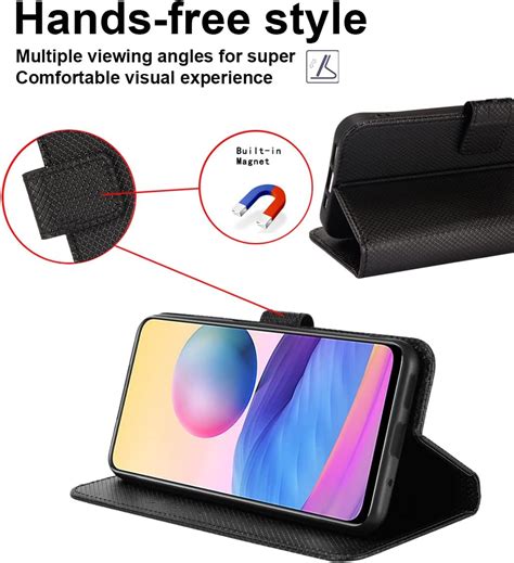 Coque Oukitel WP13 à Rabat en Cuir Flip Magnétique Anti Choc Fonction