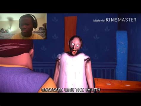 Granny Vs Hello Neighbor Video Game Rap Battle Sfm Reaction Youtube