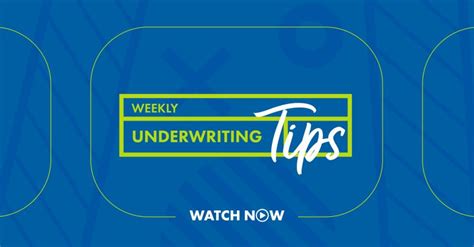 United Wholesale Mortgage On Linkedin Weekly Underwriting Tips