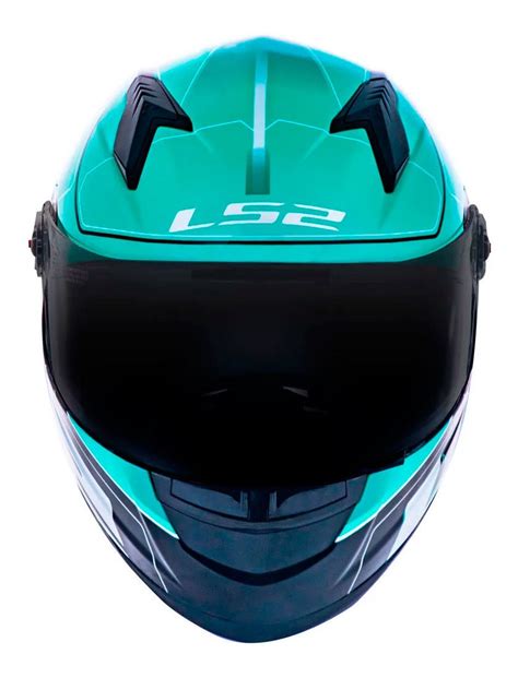 Capacete Ls Ff Classic Ultra Preto Verde Lan Amento Mercado