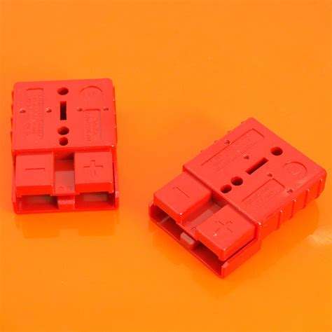 Anderson Power 2 X Sb50a Red Connector Kit With 4 X 6 Awg Terminals 3 Way Components