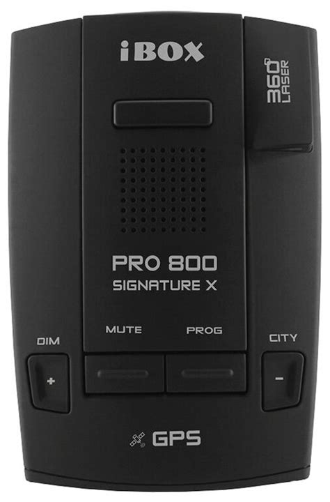 Купить Радар-детектор iBOX Pro 800 Signature X черный в кредит в Алматы ...