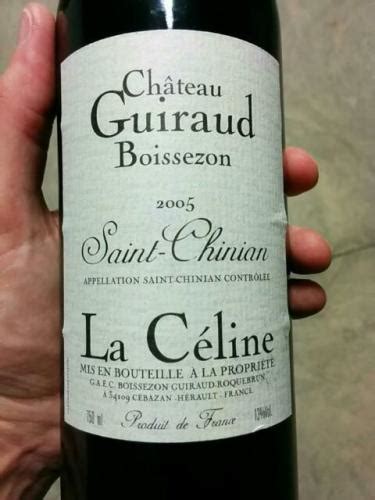 Ch Teau Guiraud Boissezon La C Line Saint Chinian Vivino Us