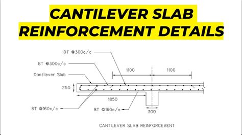 Cantilever Slab Reinforcement Details How To Design Of Cantilever