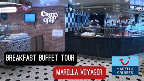 Tui Marella Voyager Breakfast Buffet Tour Cruise Ship Dining Options