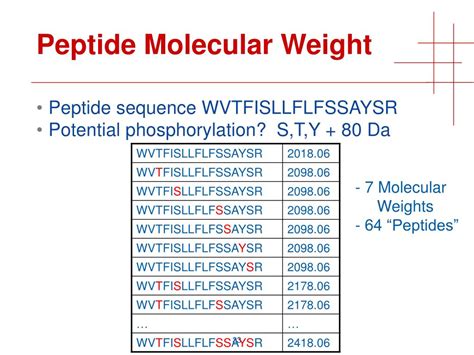 Ppt Protein Identification By Sequence Database Search Powerpoint Presentation Id 3574538