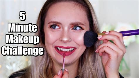 5 Minute Makeup Challenge Youtube