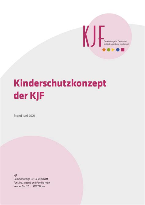 Kinderschutz In Der Kjf Zwei Konzepte Ein Ziel Kjf Bonn