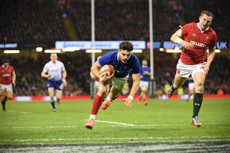 Tournoi Des Six Nations Romain Ntamack Bleus Brillant Contre Le