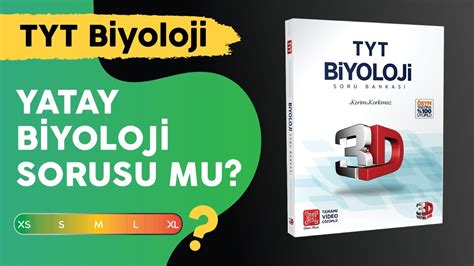 Beceri Temelli Yeni Nesil Sorularıyla YENİ 3D Yayınları TYT Biyoloji