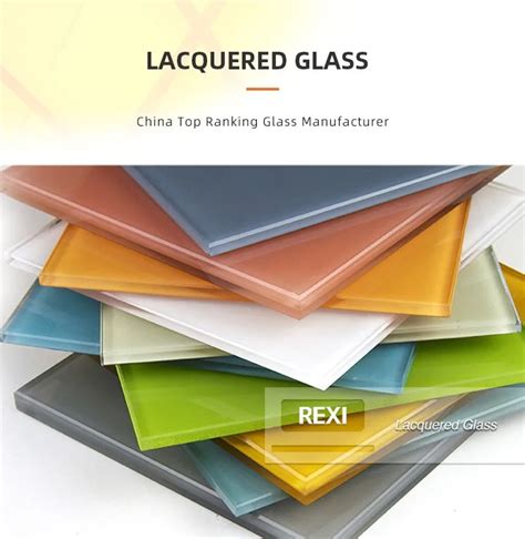 3mm 4mm 5mm 6mm 8mm 10mm 12mm Extra Ultra White Painted Lacquered Glass Panel With Factory