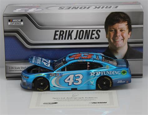 Erik Jones Autographed 2021 RP Funding 1:24 Nascar Diecast