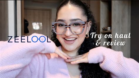 Affordable Stylish Glasses ♡ Zeelool Try On Haul And Review Youtube