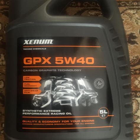Моторное масло Xenum GPX 5W40 – купить в Москве, цена 4 400 руб., дата ...