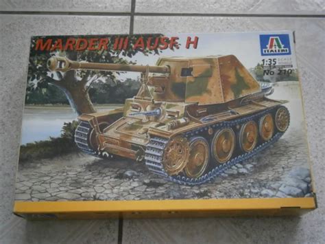 Maquette Char Panzer Allemand German Marder Iii Ausf H Italeri No