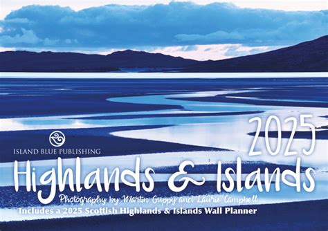 2025 Scottish Highlands And Islands Landscape Calendar And Wall Planner