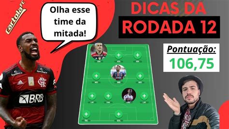 Dicas Cartola Fc Rodada Time Para Mitar E Valorizar