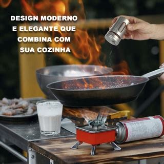 Kit 12 Porta Temperos Cozinha Inox Paliteiro Saleiro Pimenteiro Gourmet