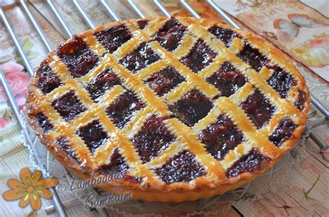 Lamboadas De Samhaim Crostata De Pera Y Almendra Con Mermelada De Moras