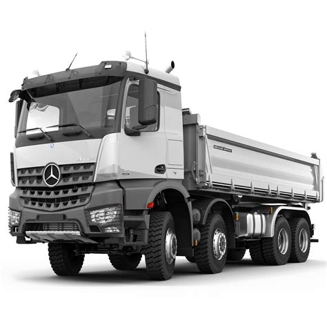 Mercedes Arocs X Tipper D Model C D Fbx Ma Obj Max Free D